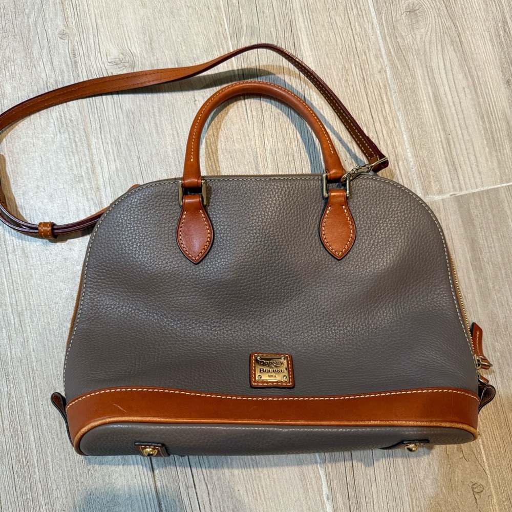 Dooney & Bourke Domed Zip Satchel